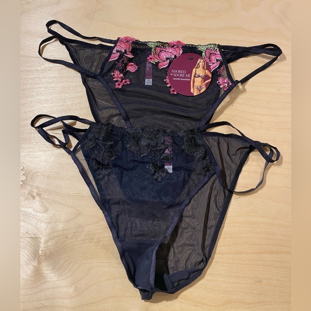Adored by Adore Me Jamilla Brazilian 2 Pack  Panty 3XL (IY)